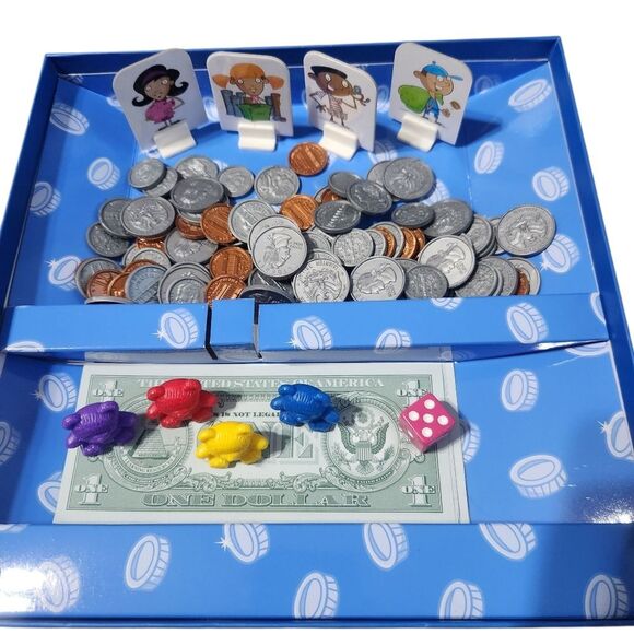 Money Bags A Crazy Coin Counting Educational Board Game By Learning Resources - Picture 5 of 7